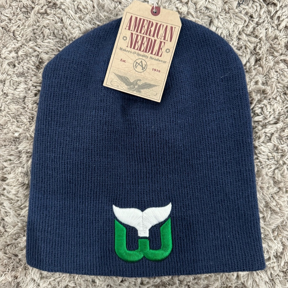Classic Hartford Whalers Basic Knit Hat
